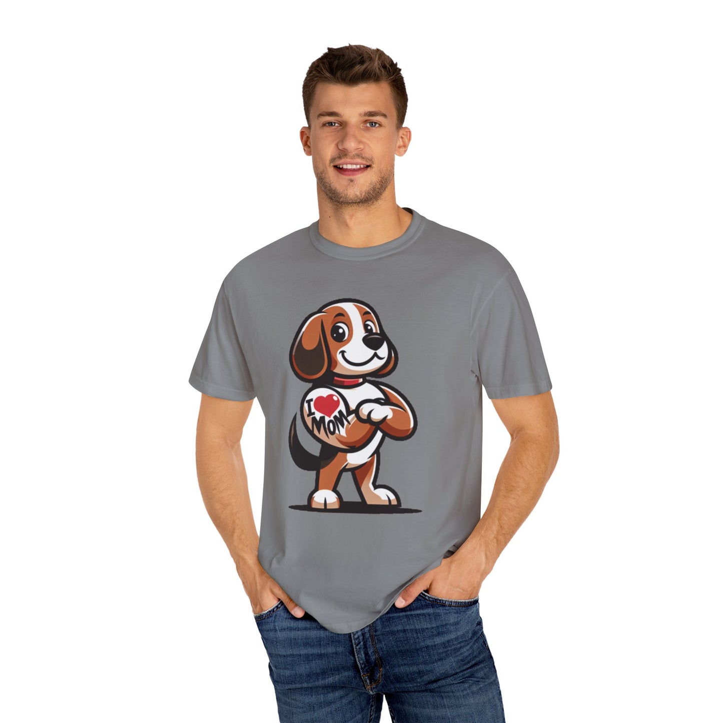 "I Love Mom" T-Shirt - Perfect Gift for Pet Lovers