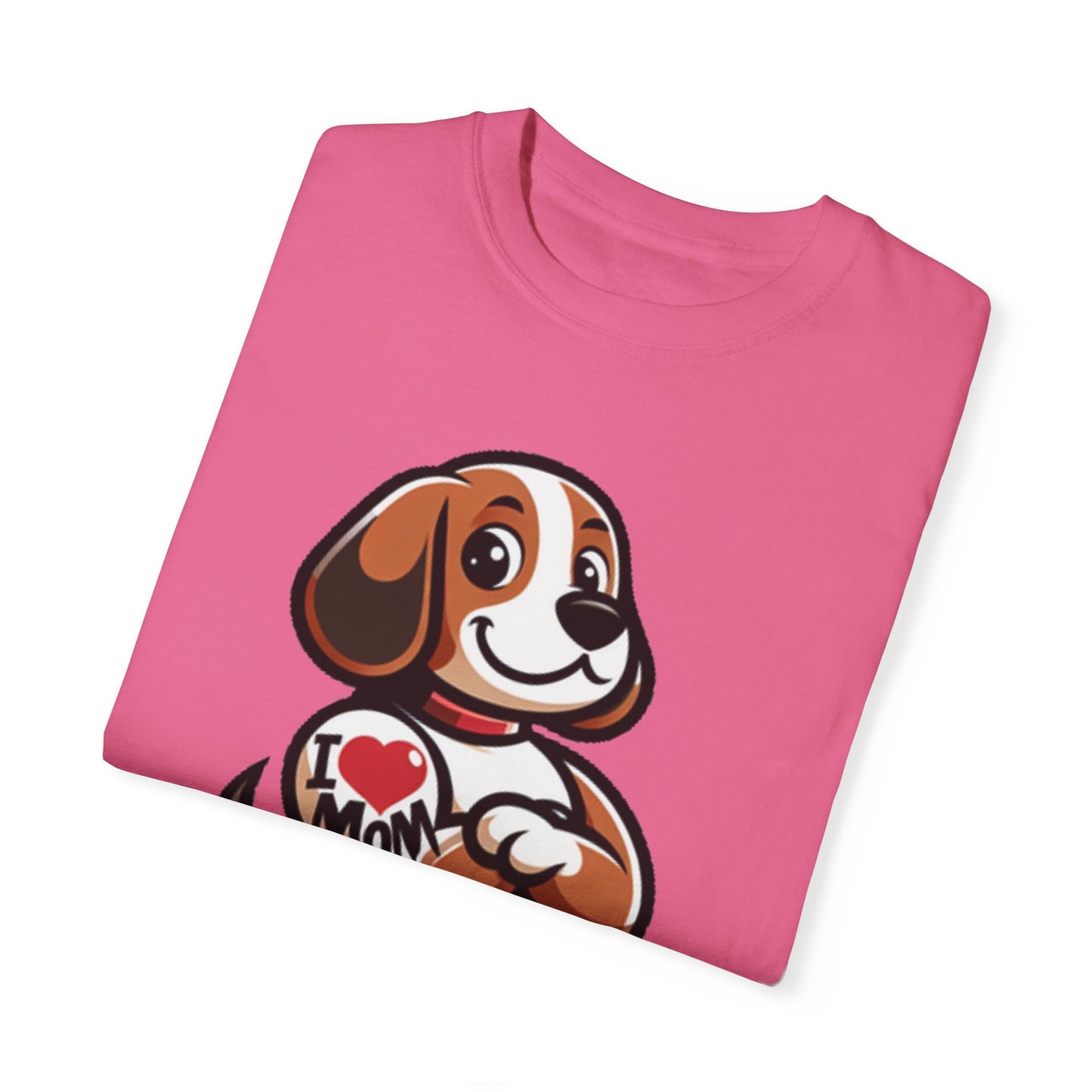 "I Love Mom" T-Shirt - Perfect Gift for Pet Lovers