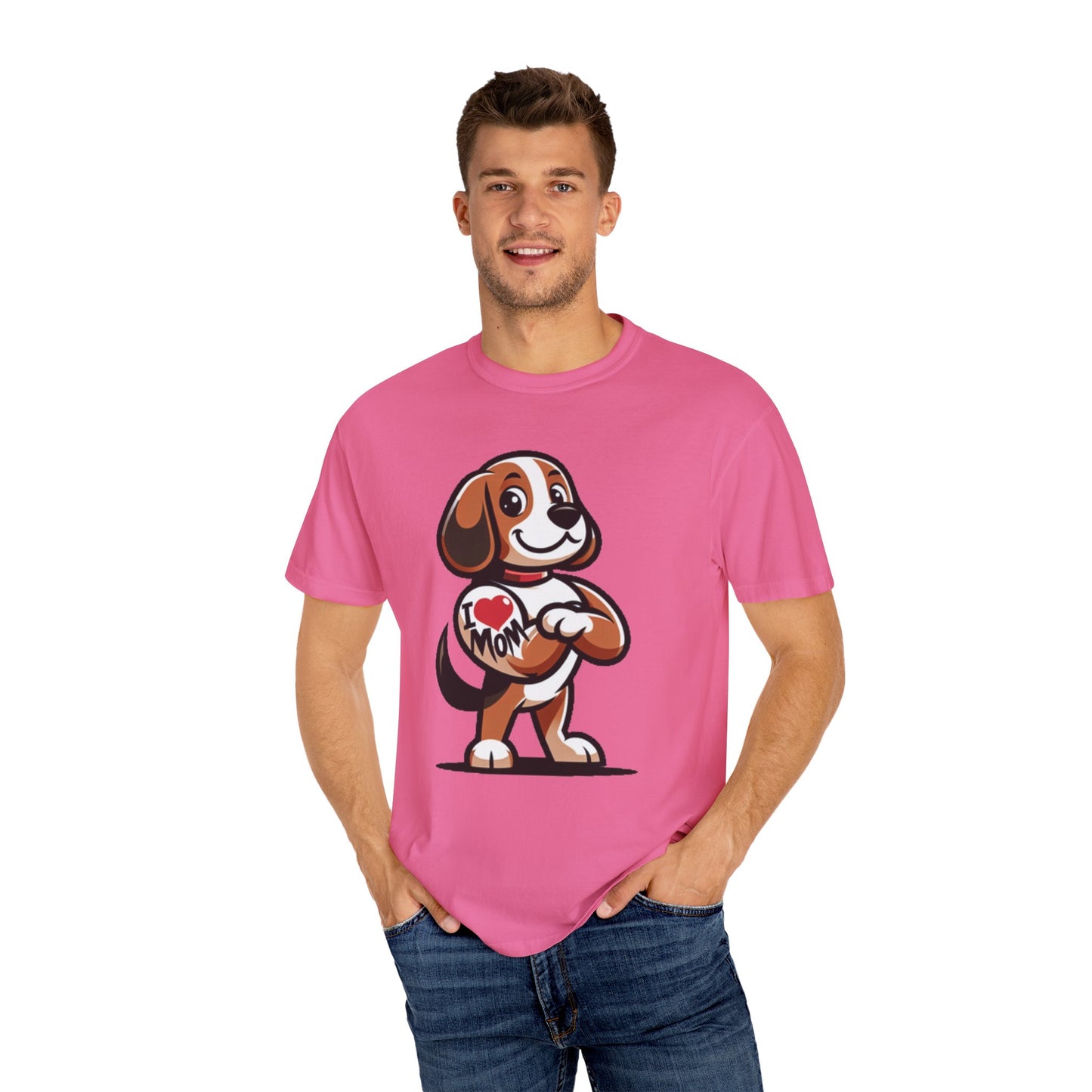 "I Love Mom" T-Shirt - Perfect Gift for Pet Lovers